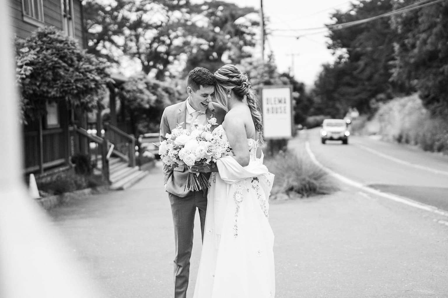 Wine country wedding reception