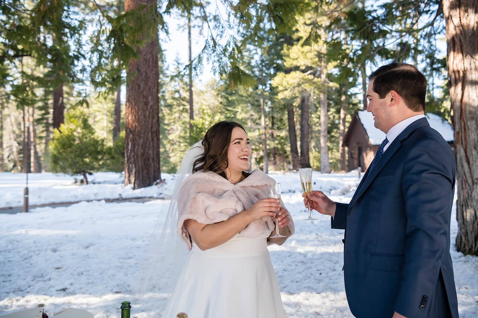 Lake Tahoe wedding celebration