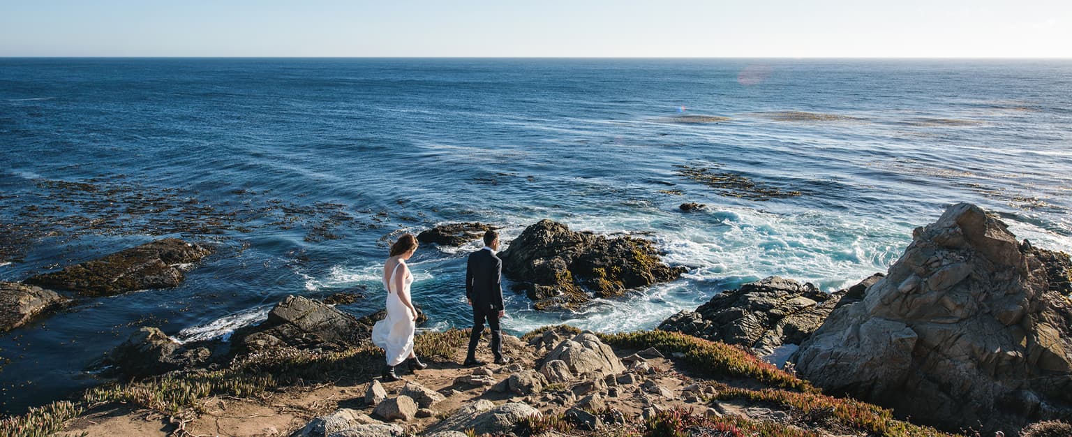 Big Sur micro wedding celebration