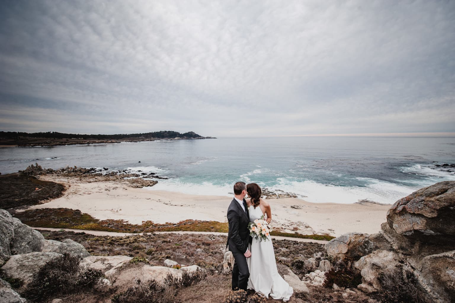 Intimate wedding dinner in Sonoma