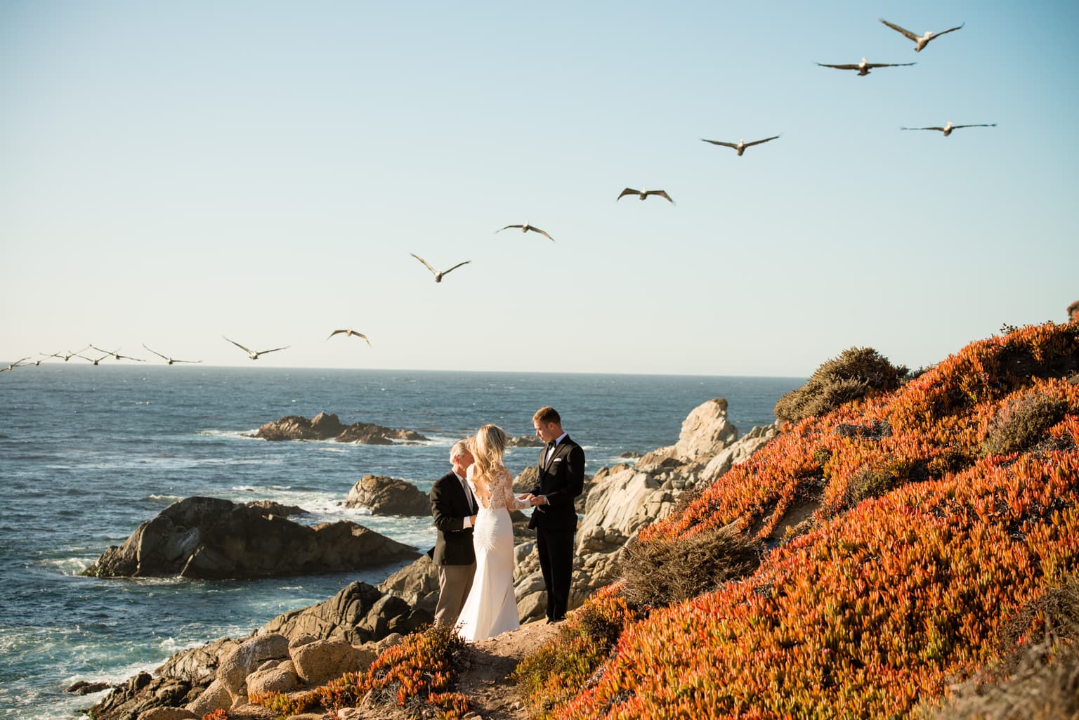 Napa Valley micro wedding — vineyard ceremony