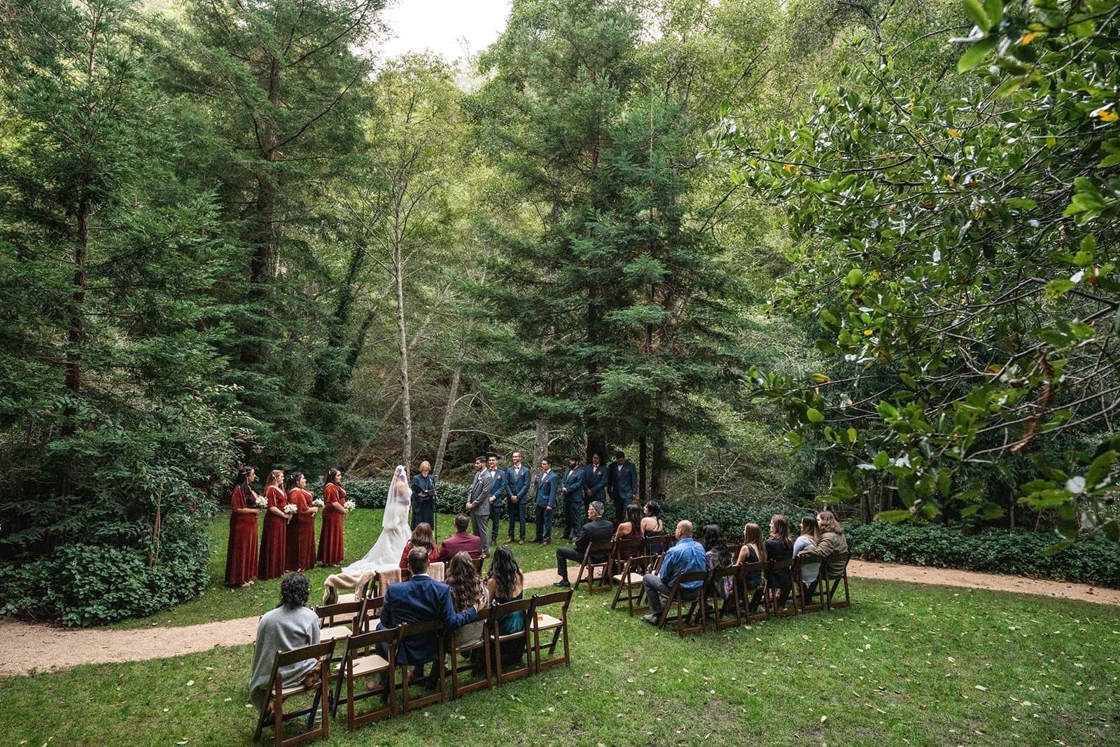 redwoods micro wedding at glen oaks big sur, Alejandra & Christopher at Glen Oaks Big Sur
