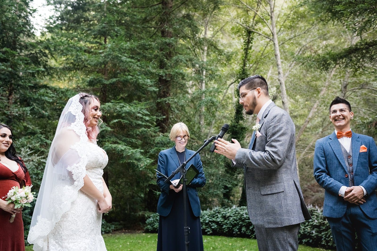 Micro Wedding Officiant, a real Our Little Wedding