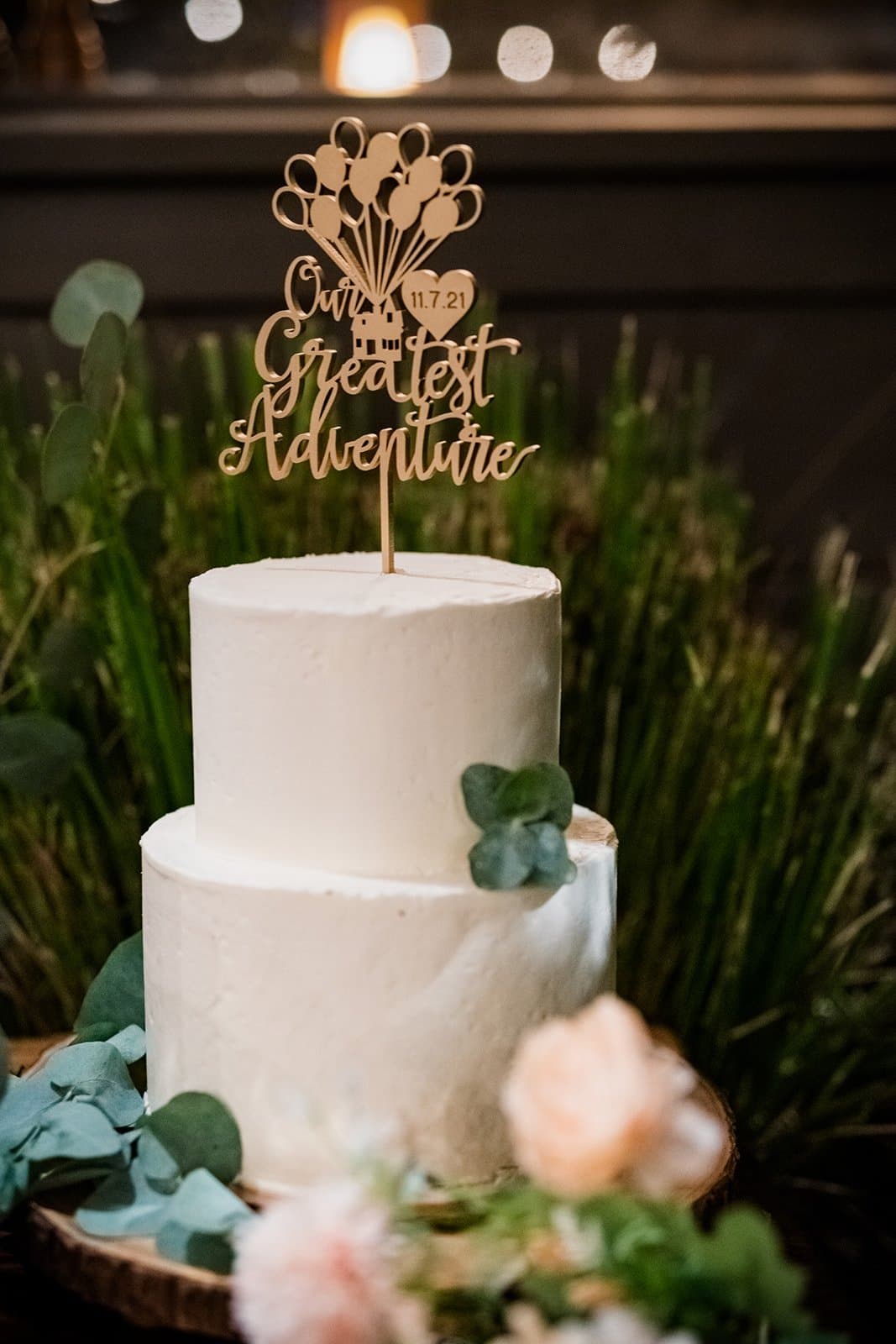 Micro Wedding Cake, a real Our Little Wedding
