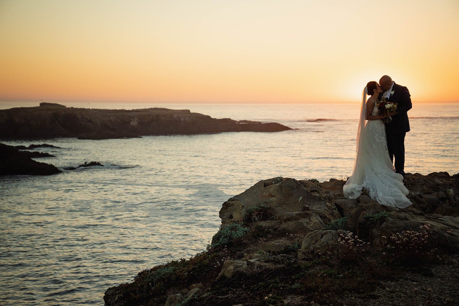 Get married at Mendocino Headlands State Park, Cypress Grove, Mendocino ceremony setting, California