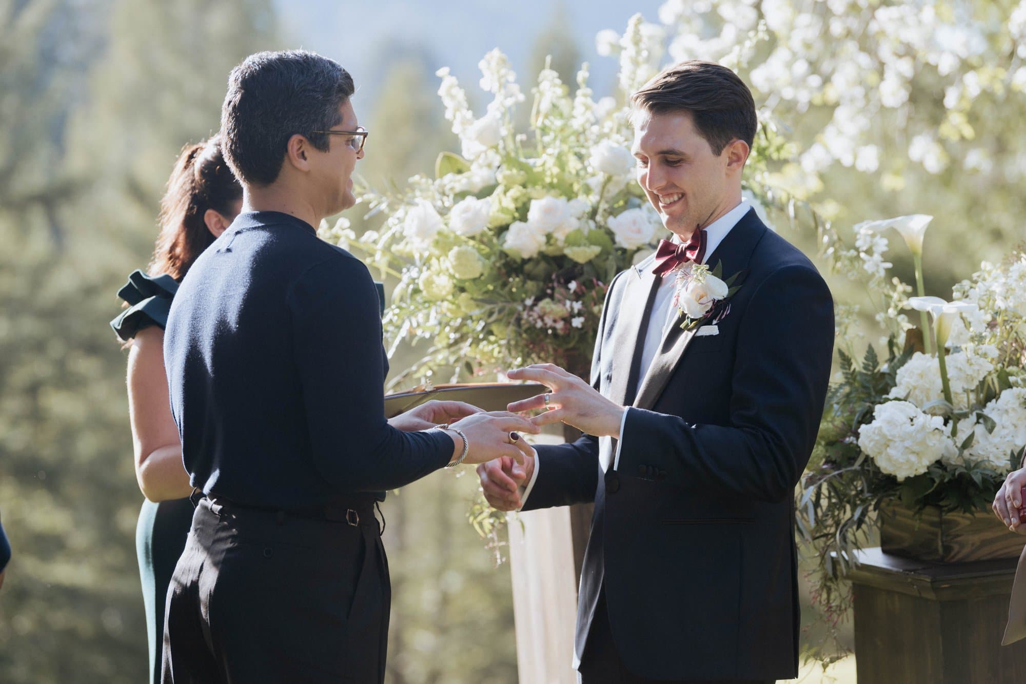 A real California queer micro wedding by Our Little Wedding — Derrick & Rocky