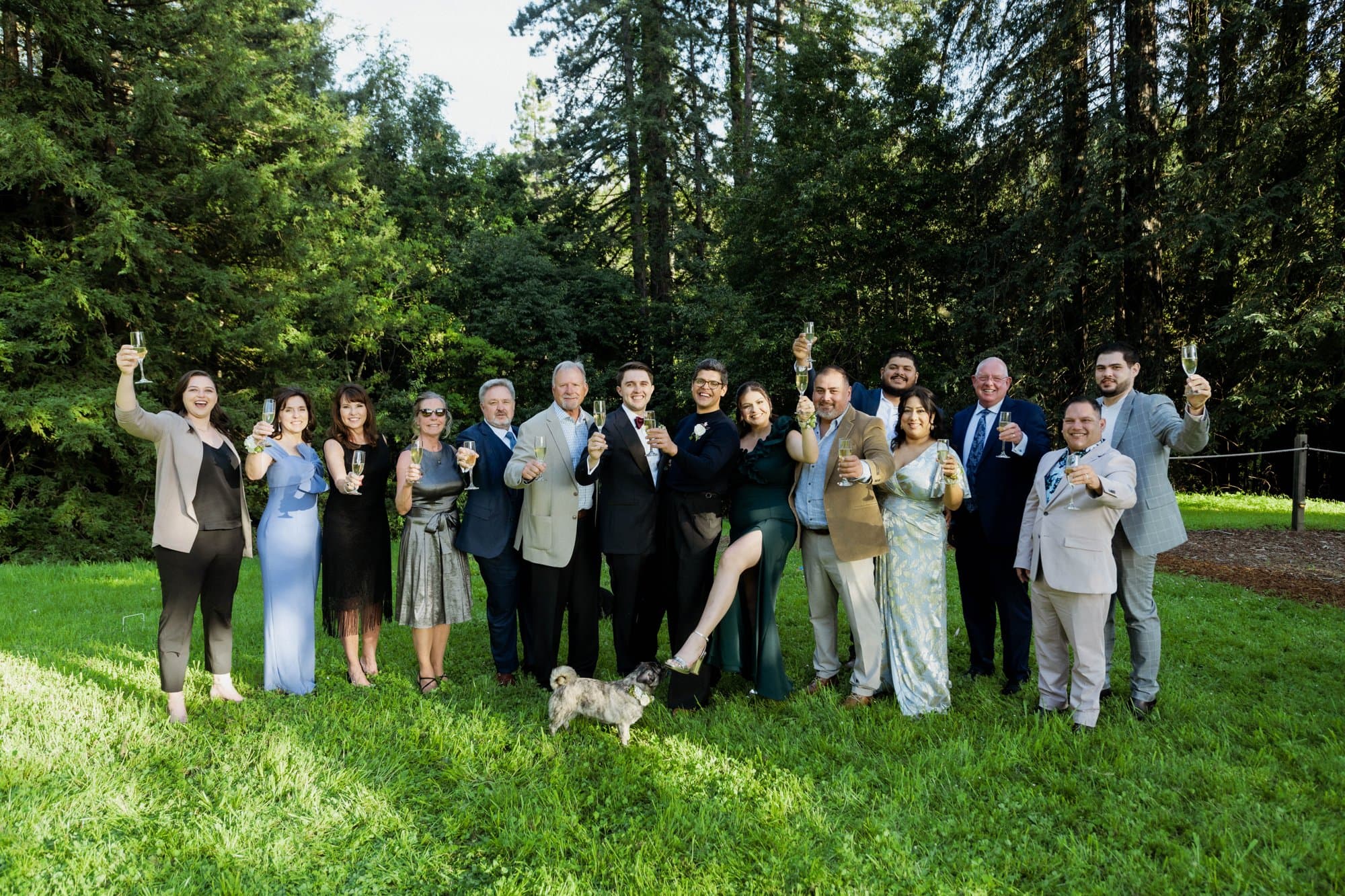 A real California queer micro wedding by Our Little Wedding — Derrick & Rocky