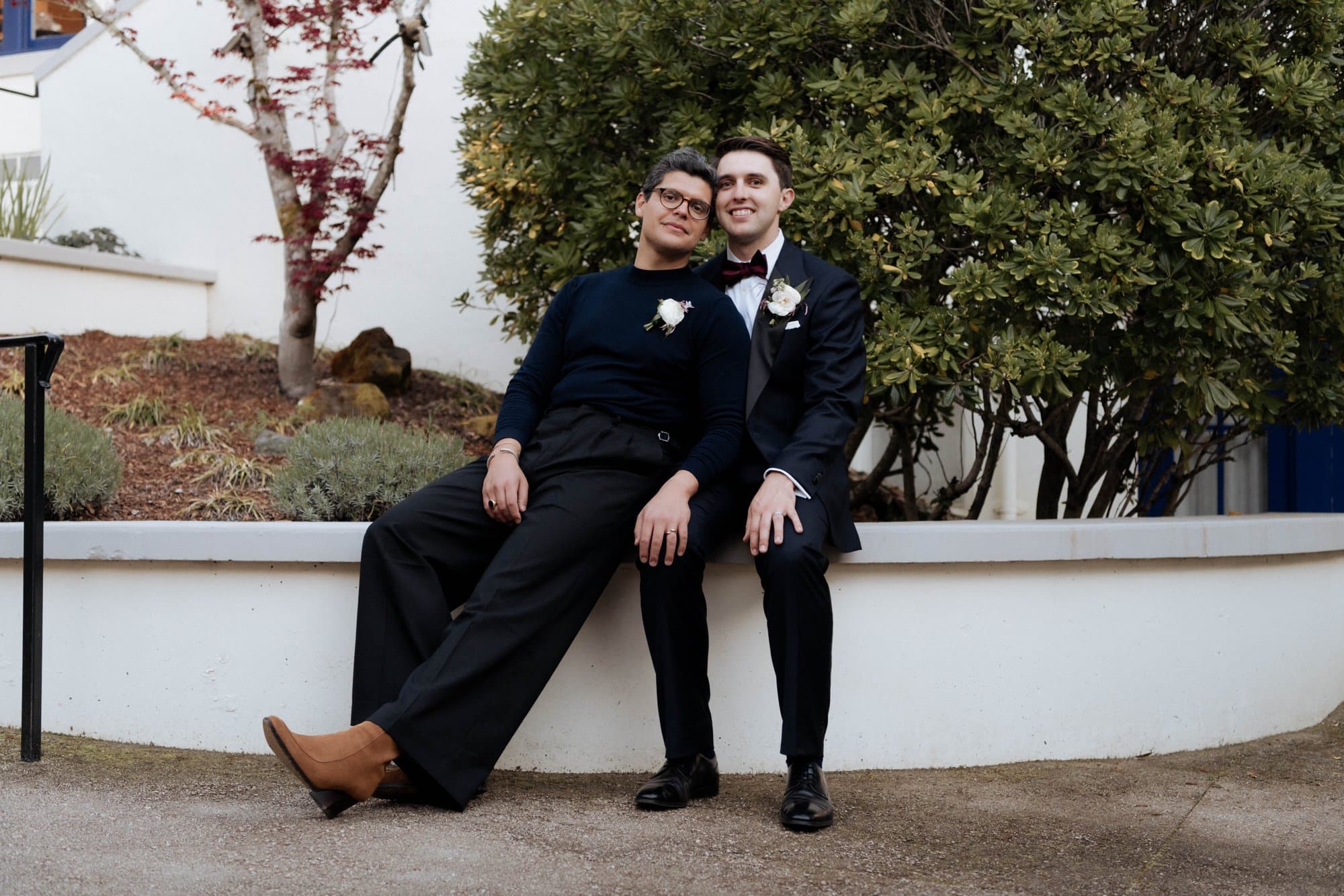 same-sex micro wedding in the russian river valley, Derrick & Rocky at The Stavrand Russian River Valley