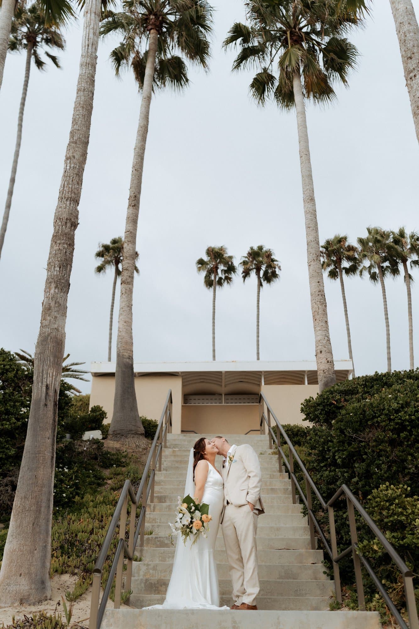 Brianna & John at their Southern California micro wedding