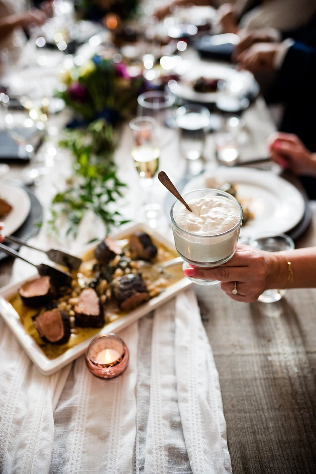 A real micro wedding dinner by Our Little Wedding