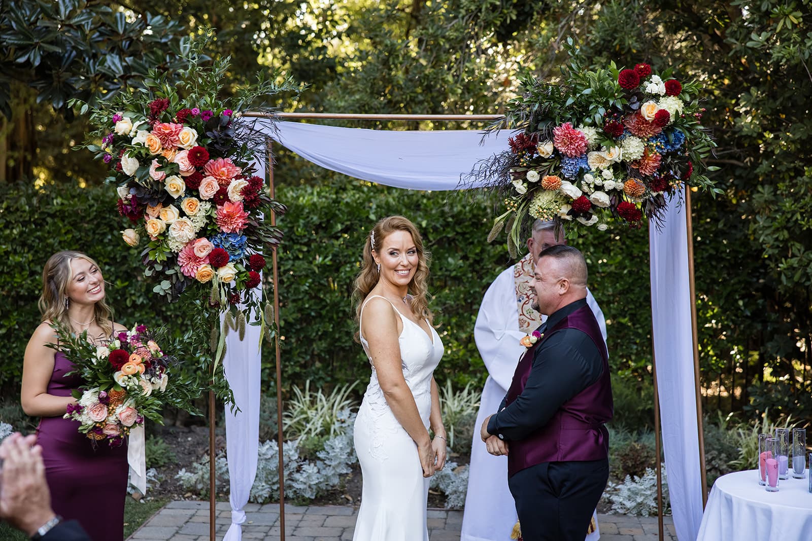 A real California micro wedding by Our Little Wedding