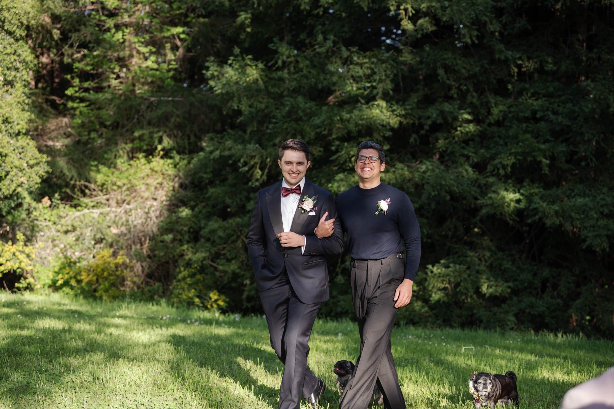 A real California LGBTQ micro wedding planned by Our Little Wedding