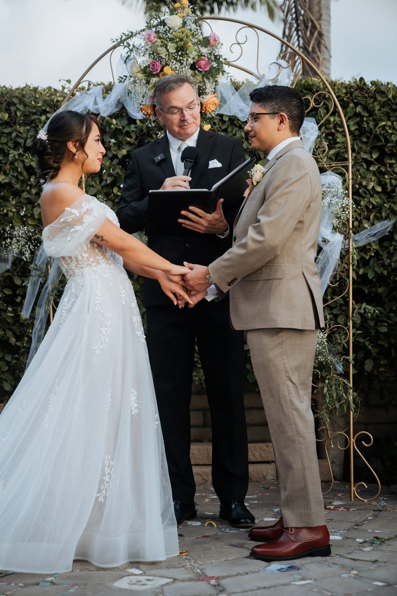 Micro Wedding Officiant, a real Our Little Wedding