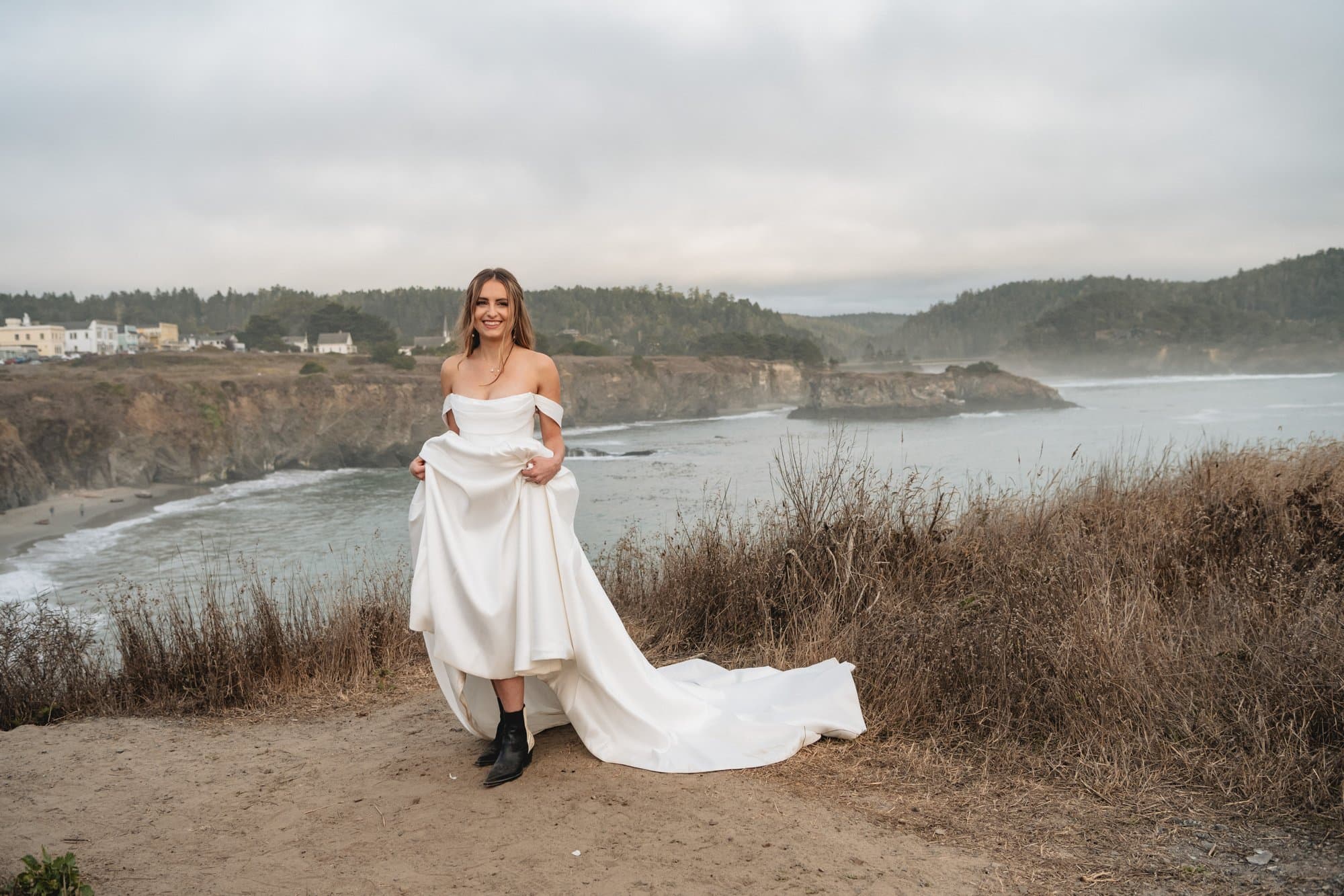 Point Reyes Station micro wedding, intimate ceremony in Point Reyes Station, California
