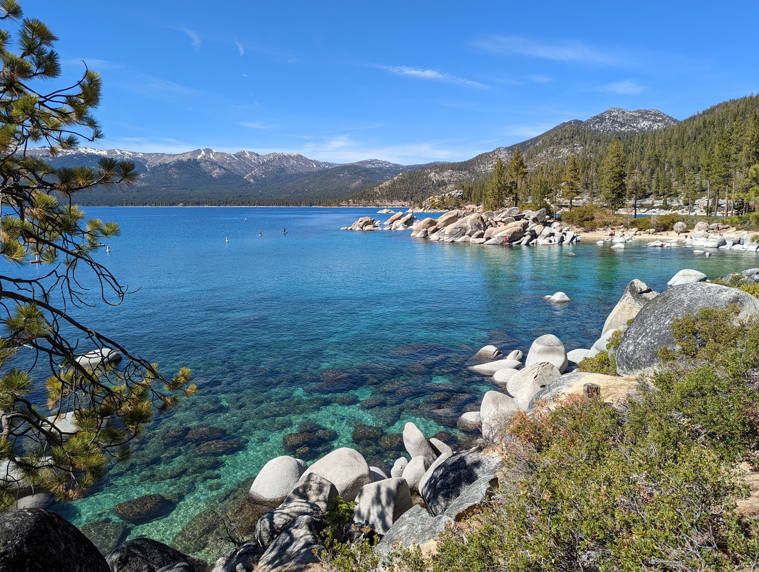 Get married at Sand Harbor at Lake Tahoe Nevada State Park, Incline Village ceremony setting, California
