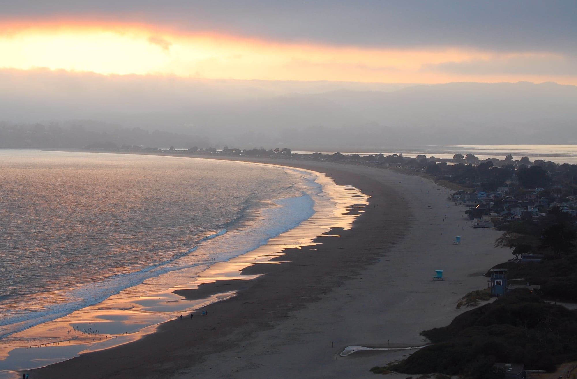 Get married at Stinson Beach, Stinson Beach ceremony setting, California