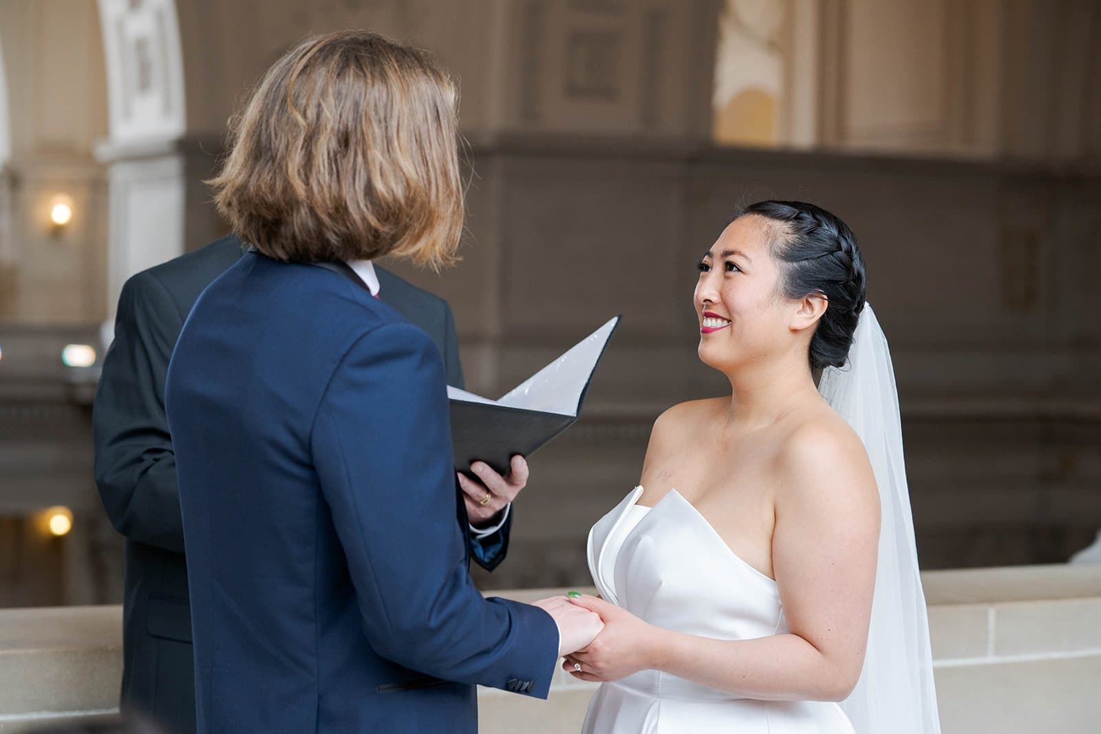 Jaimee & William, San Francisco City Hall micro wedding