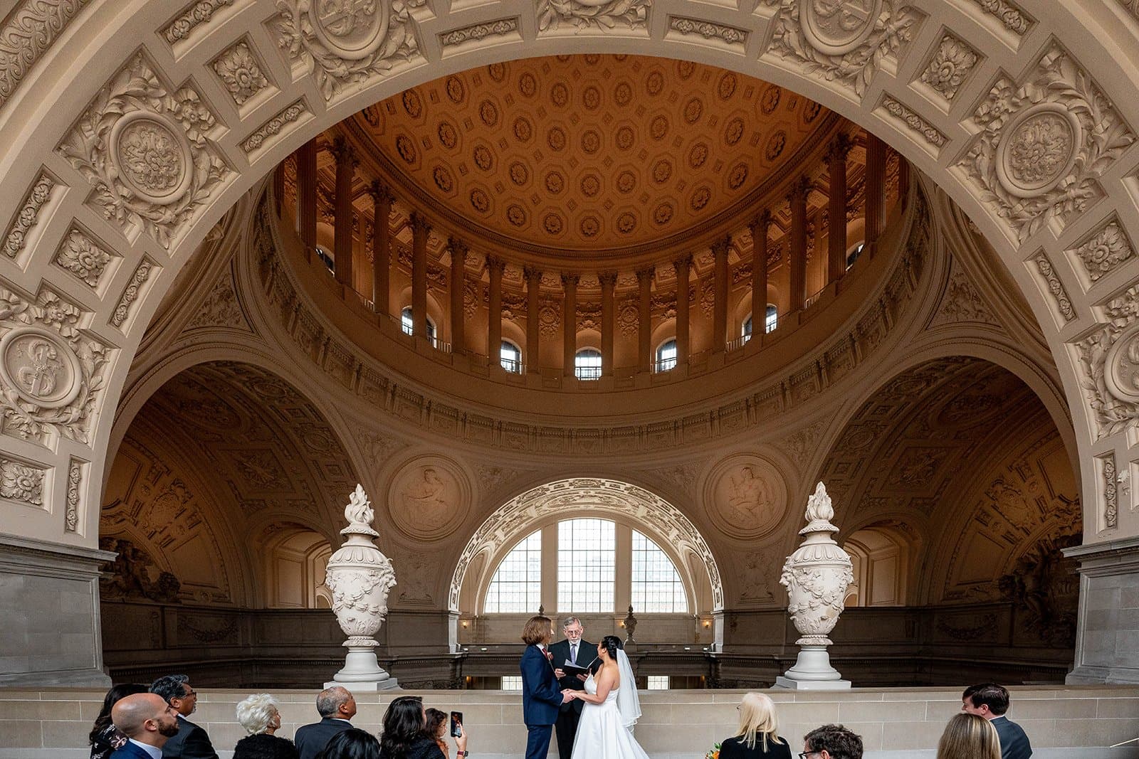 Jaimee & William, San Francisco City Hall micro wedding