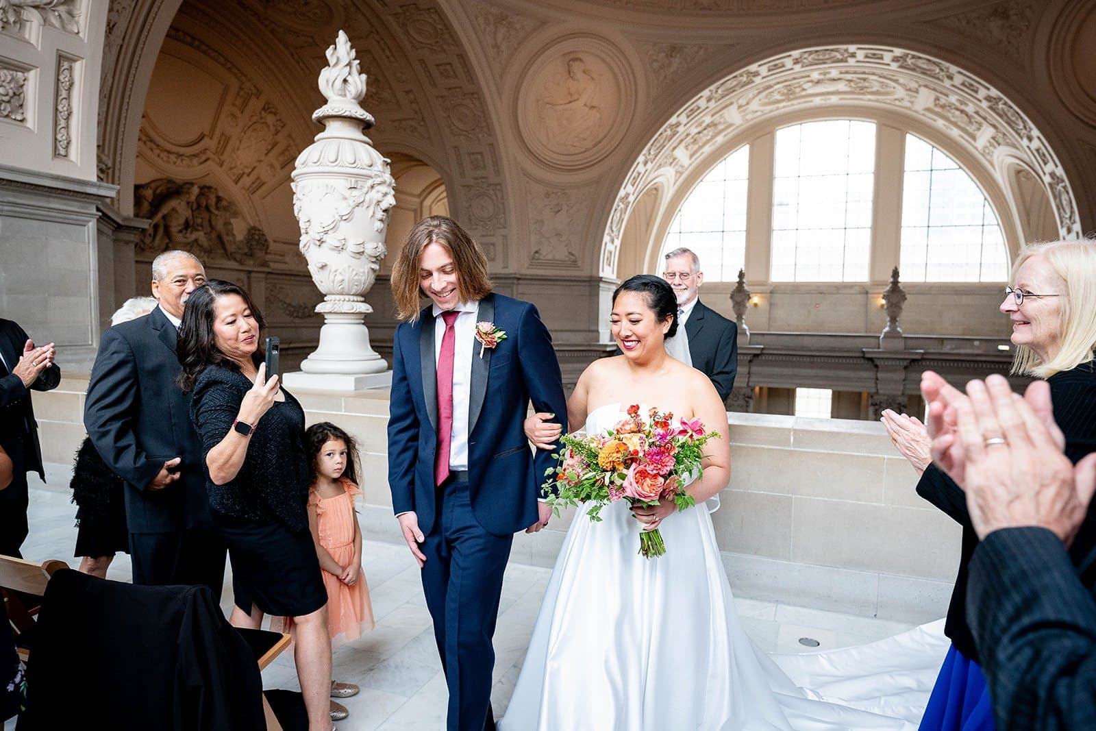 Jaimee & William, San Francisco City Hall micro wedding