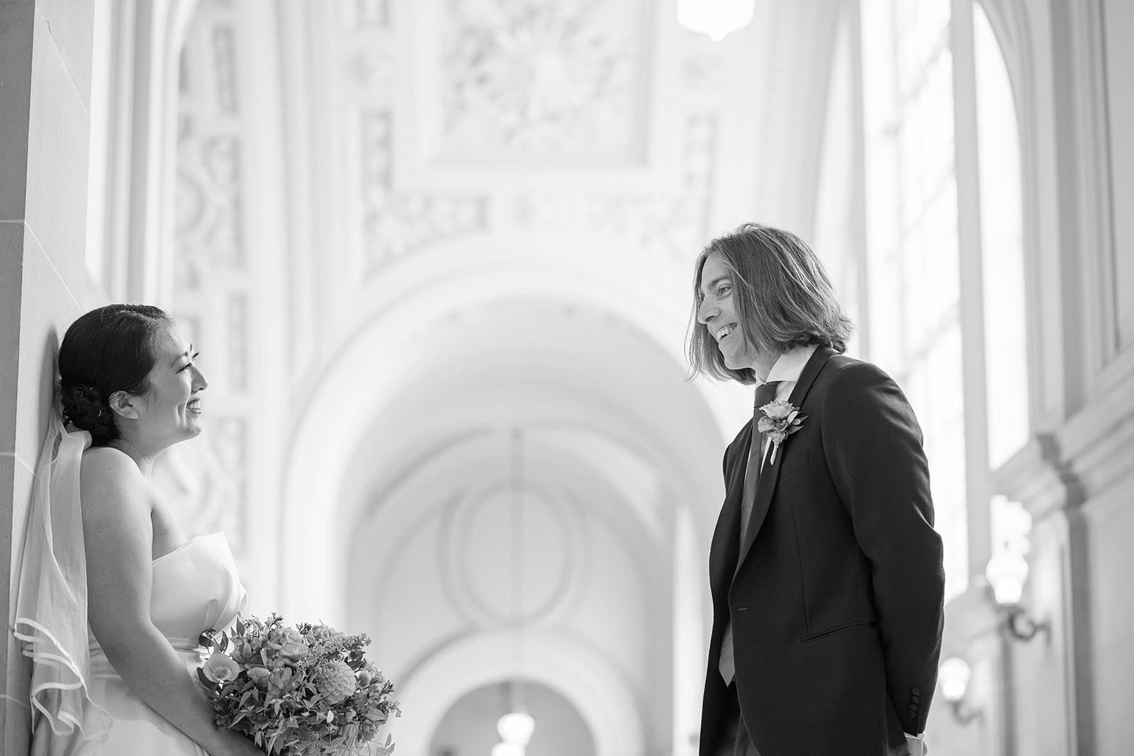 Jaimee & William, San Francisco City Hall micro wedding