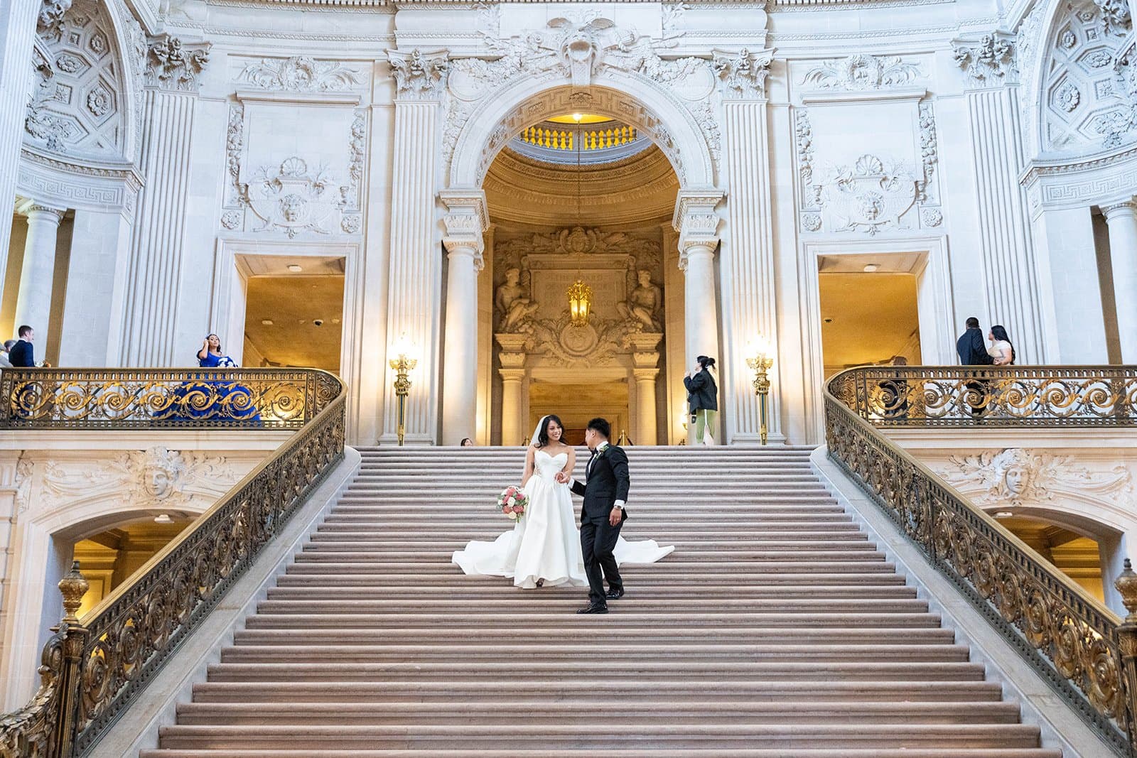 Jessa & Adorante wedding at San Francisco City Hall