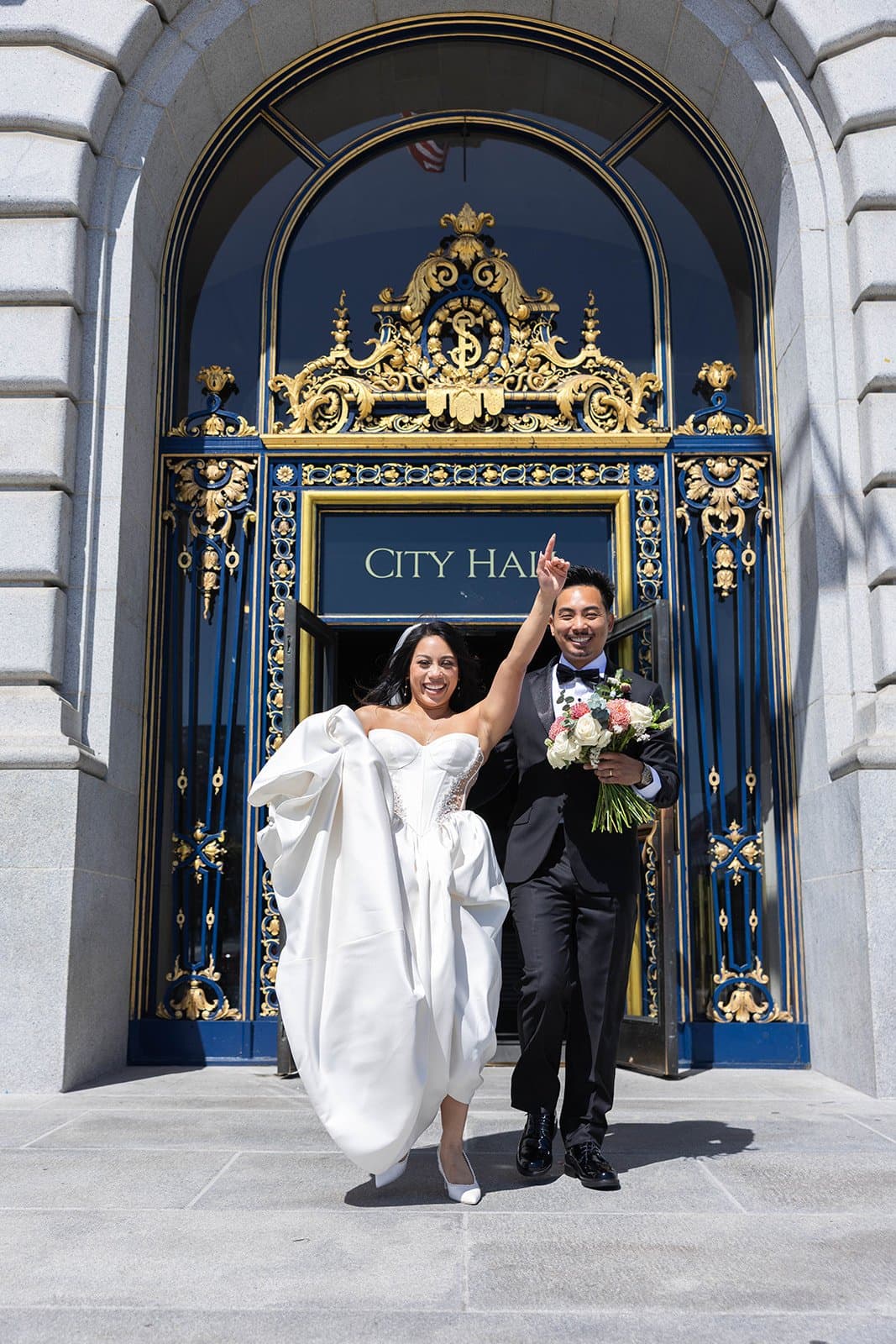 Jessa & Adorante wedding at San Francisco City Hall