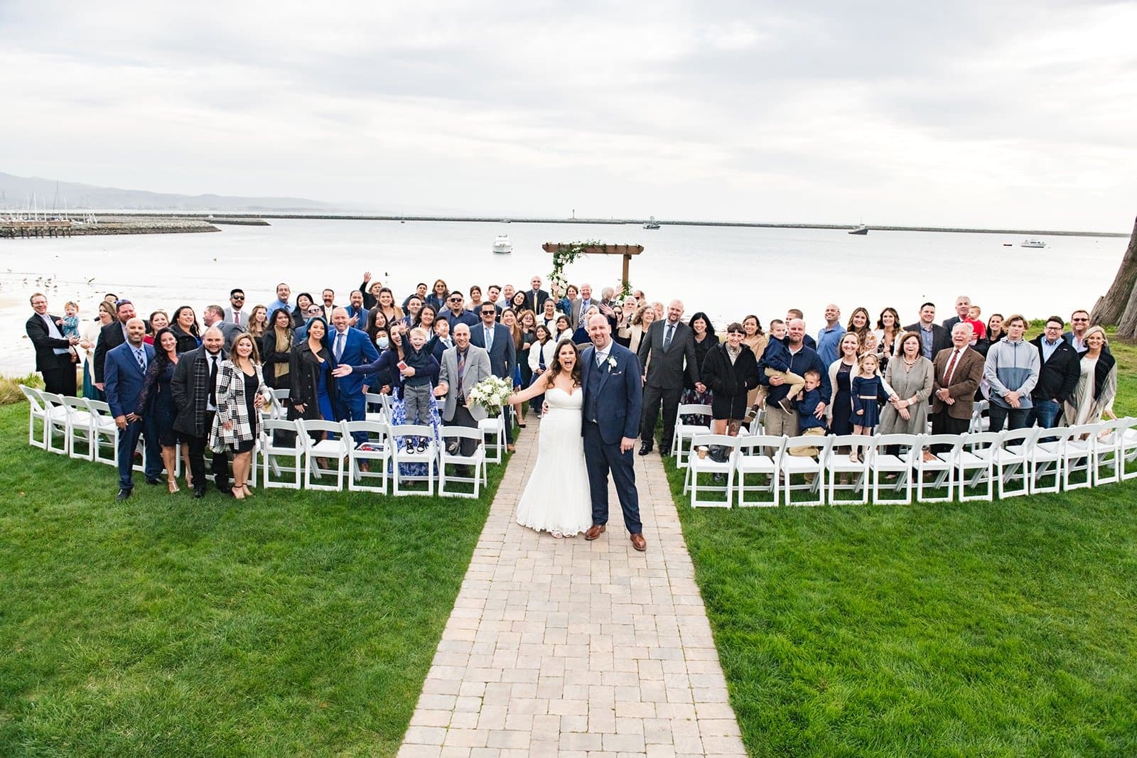largest micro wedding at mavericks house half moon bay, Julissa & Joe at Mavericks House