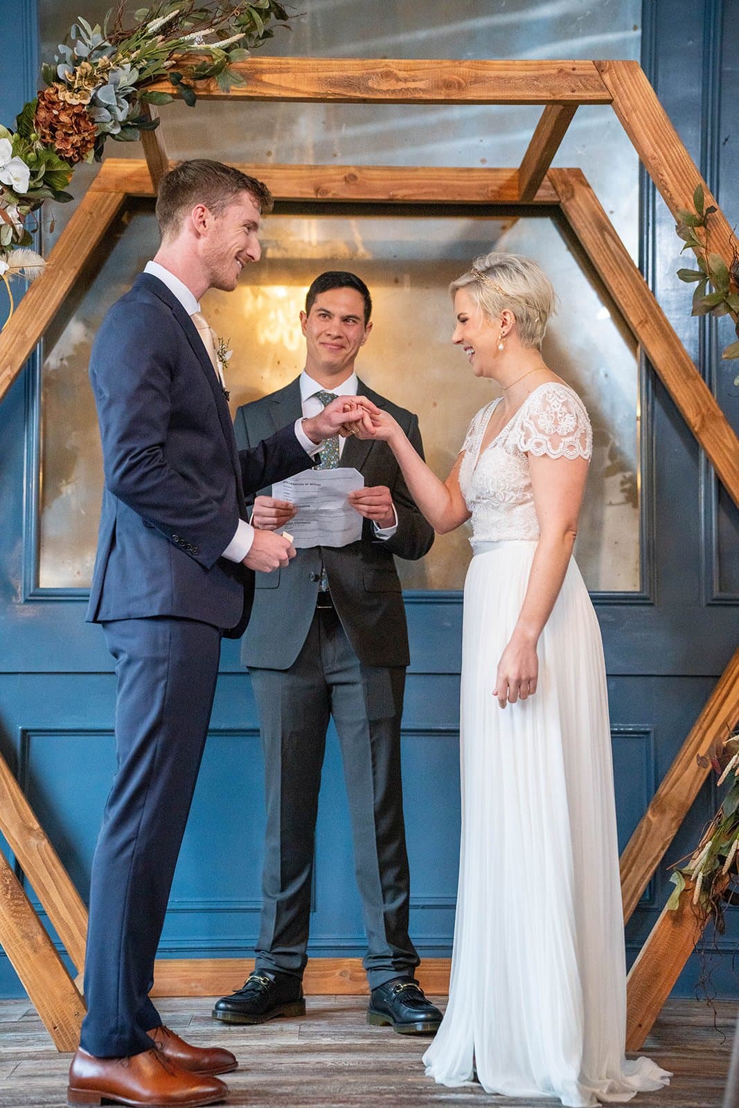 Micro Wedding Officiant, a real Our Little Wedding