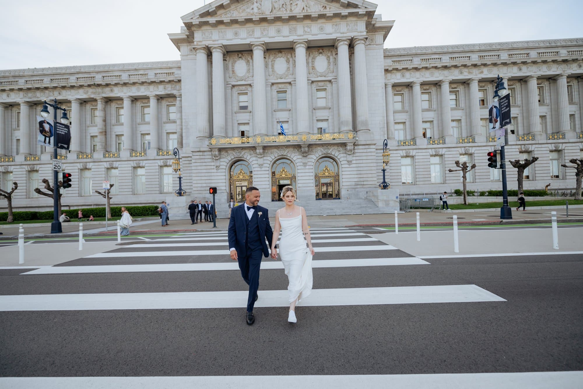 spring city hall micro wedding, Kimberly & Steve at San Francisco City Hall