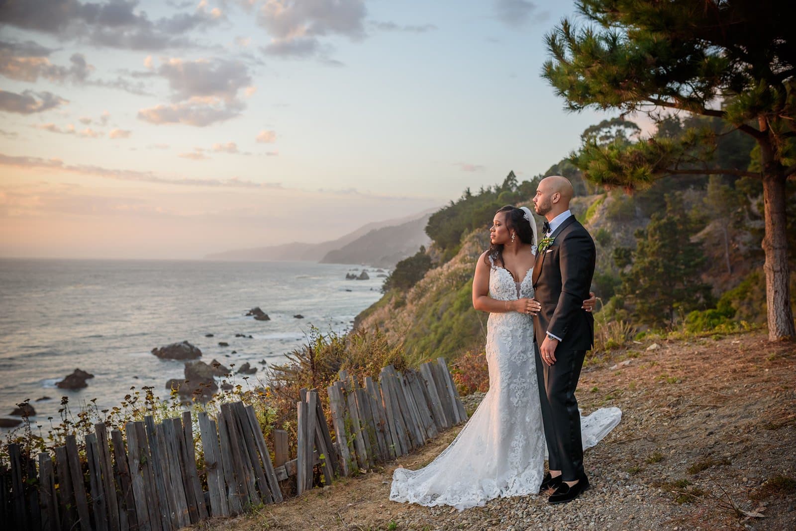 An intimate California wine country ceremony
