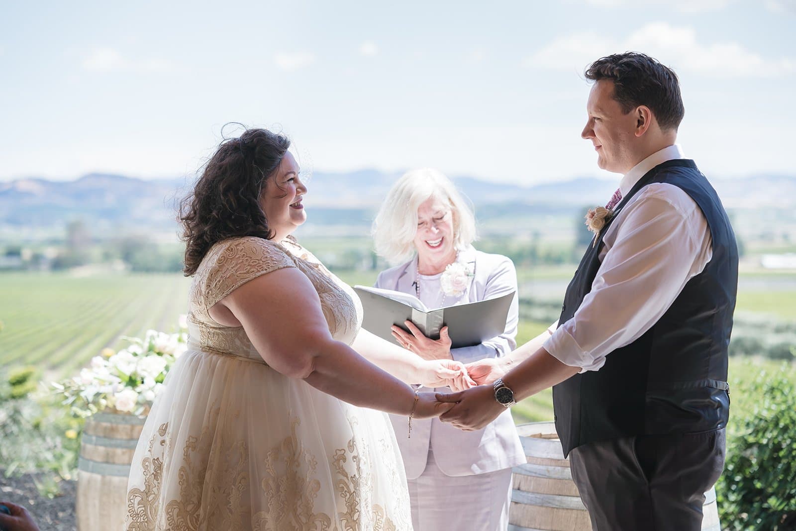 Micro Wedding Officiant, a real Our Little Wedding