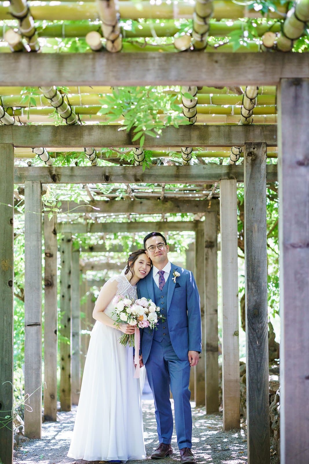 Min & Allen photographed by Our Little Wedding