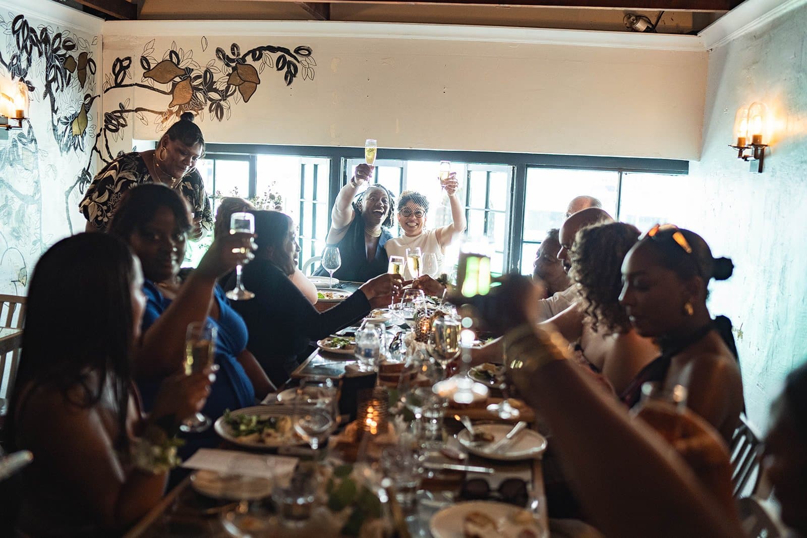 A real California queer micro wedding by Our Little Wedding — Naya & Kenyona
