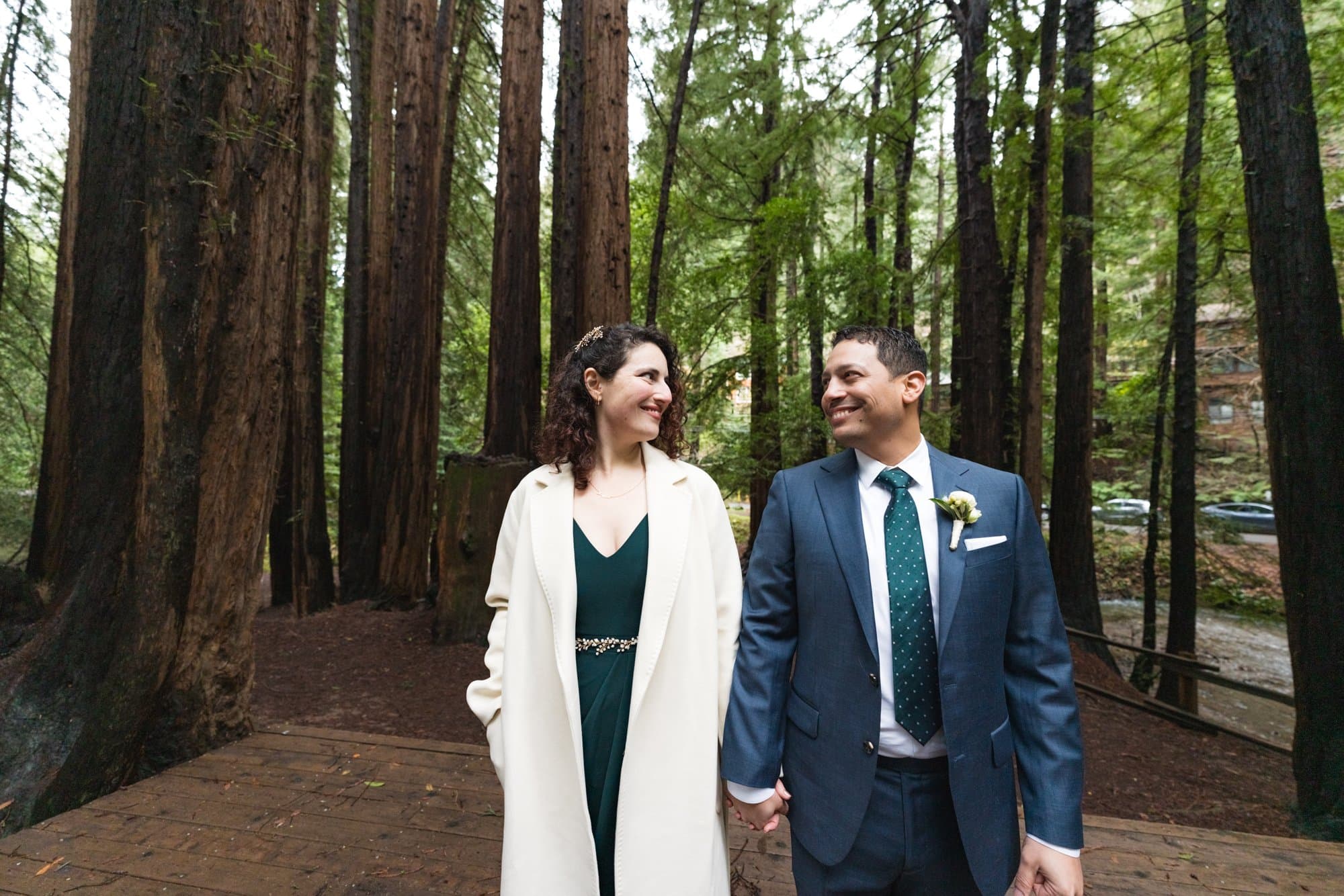 Maggie & Enrique, a real Point Reyes Station micro wedding