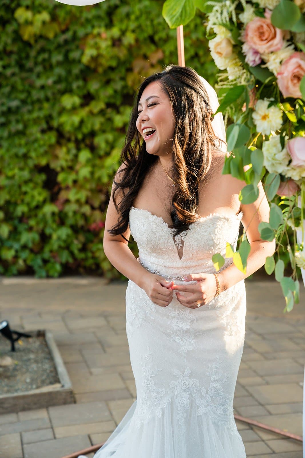 Jenner micro wedding photo 8