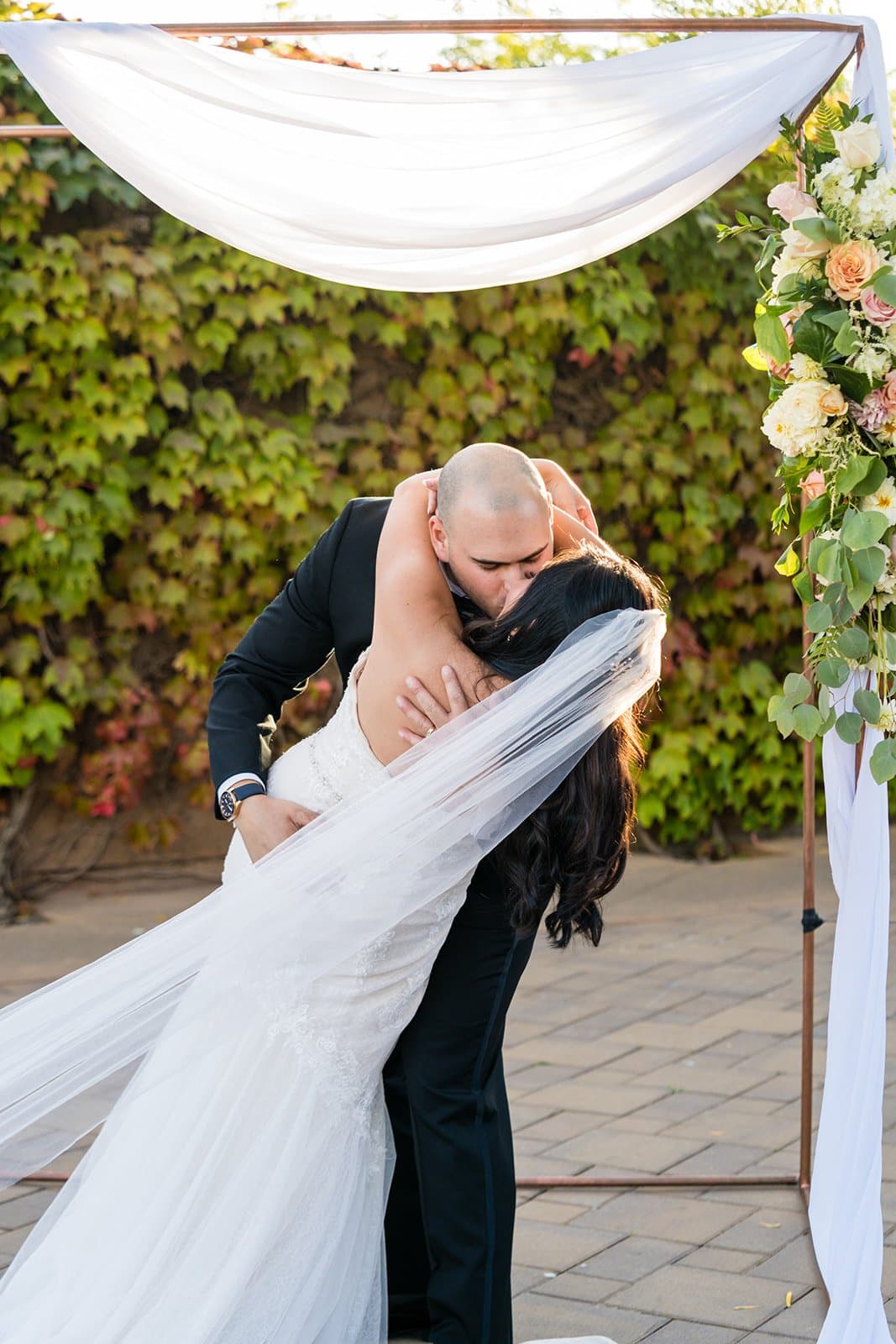 Jenner micro wedding photo 5