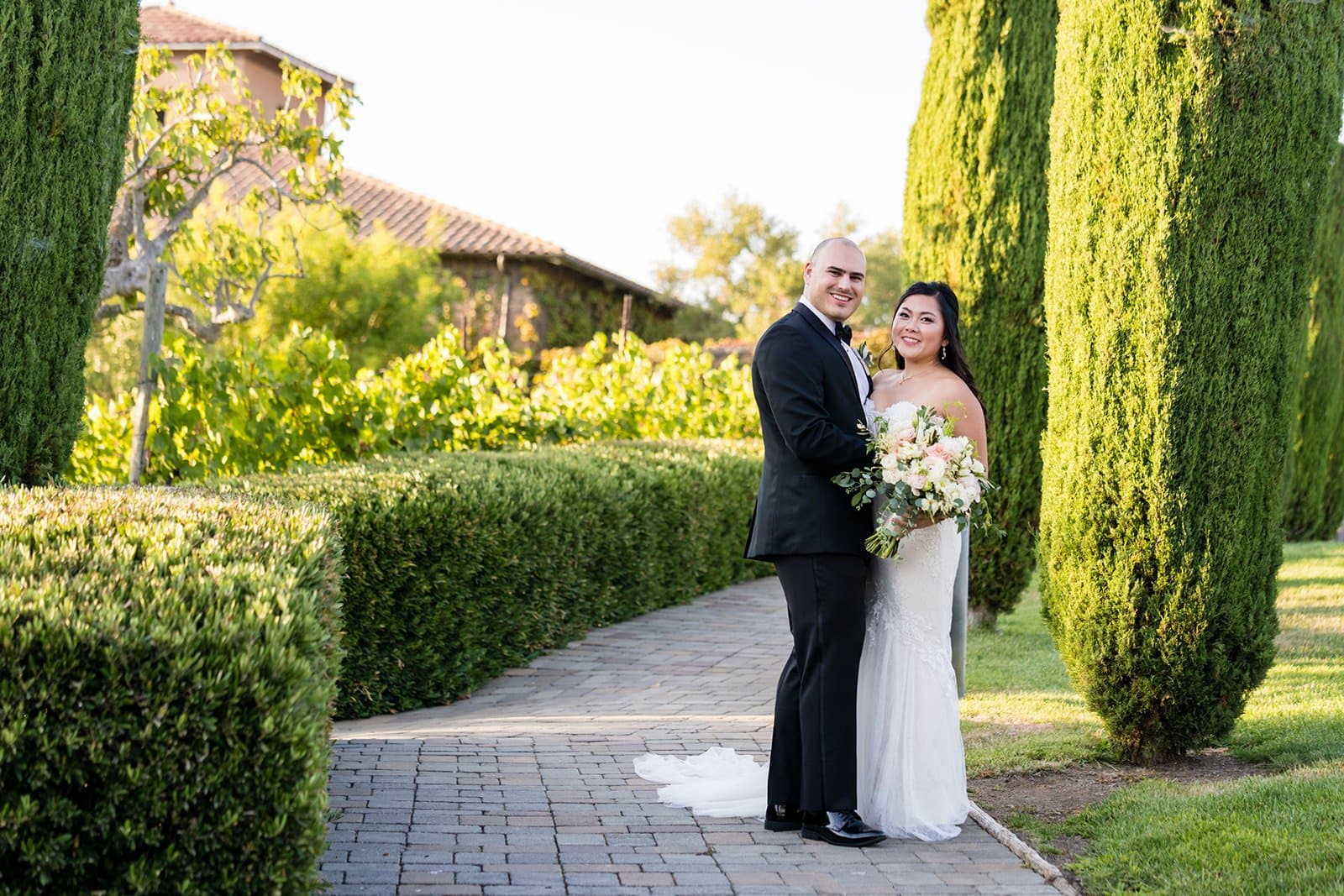 Kenwood micro wedding, intimate ceremony in Kenwood, California