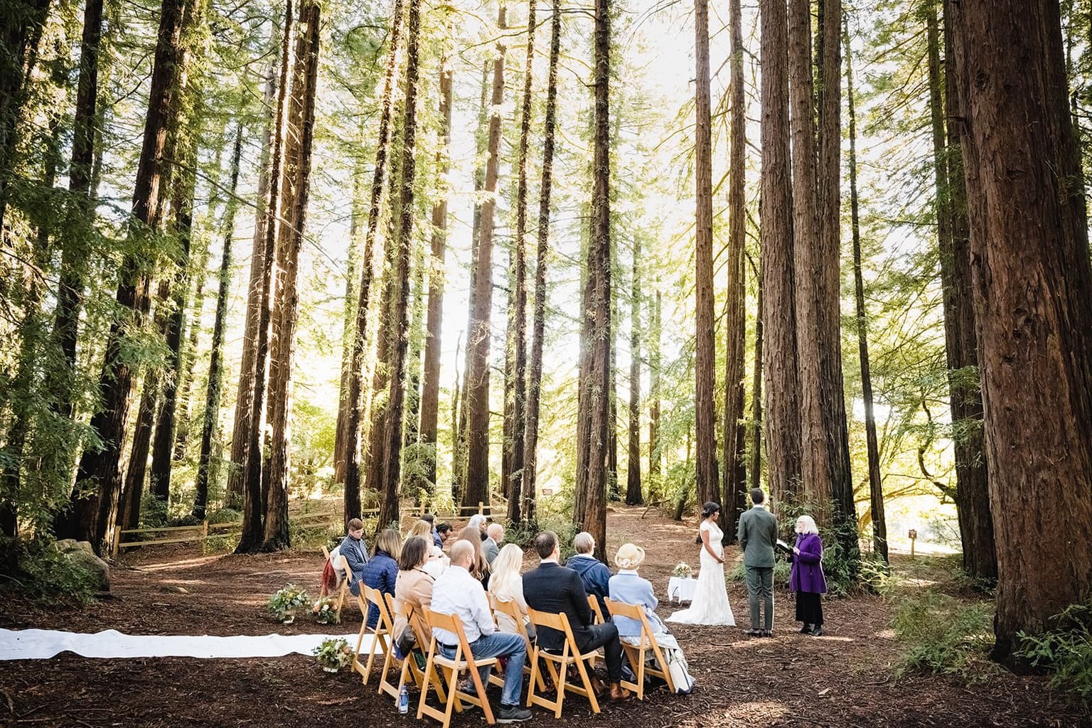 California micro wedding — Our Little Wedding