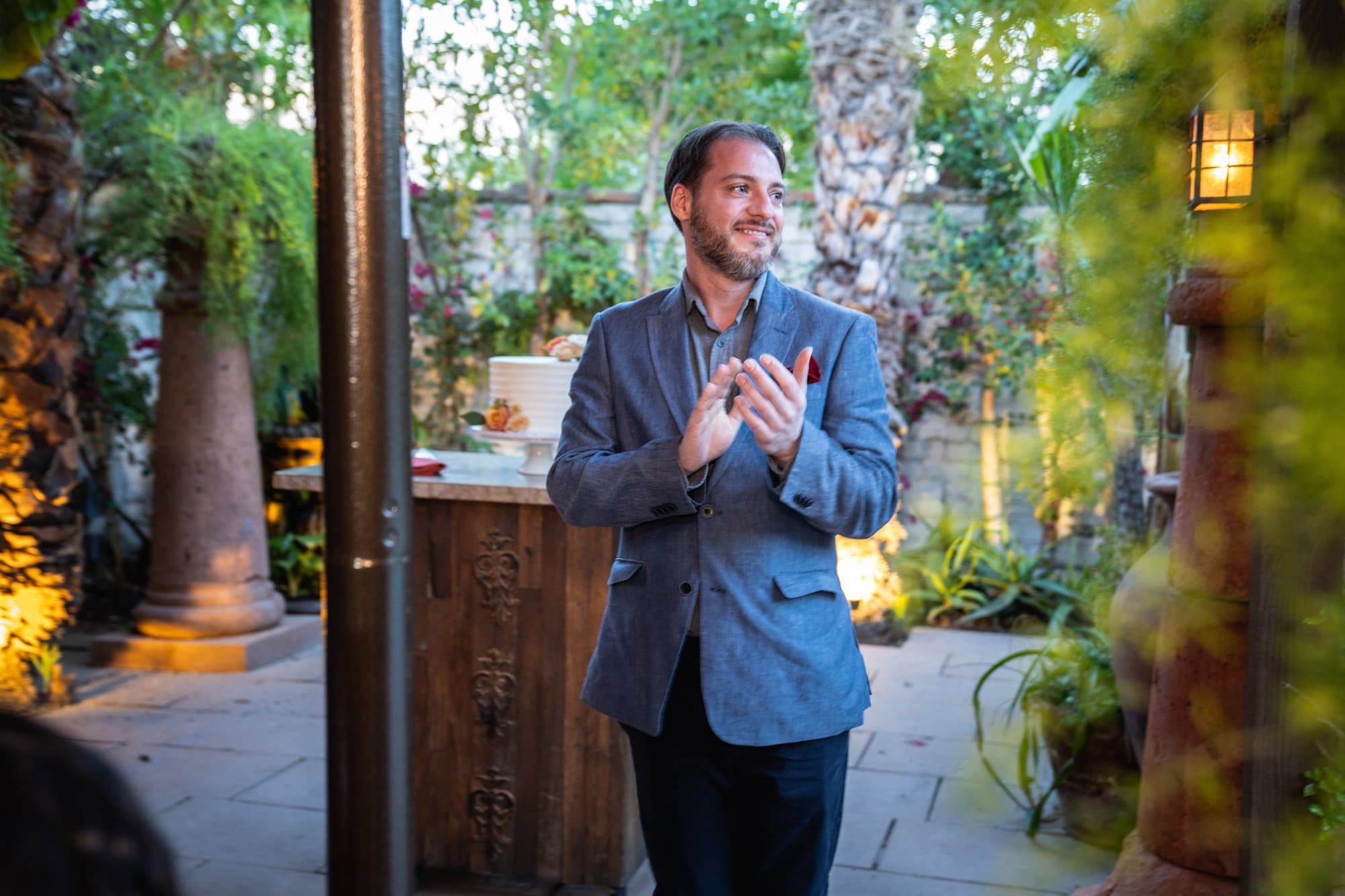Reception at Casa de Monte Vista, Palm Springs