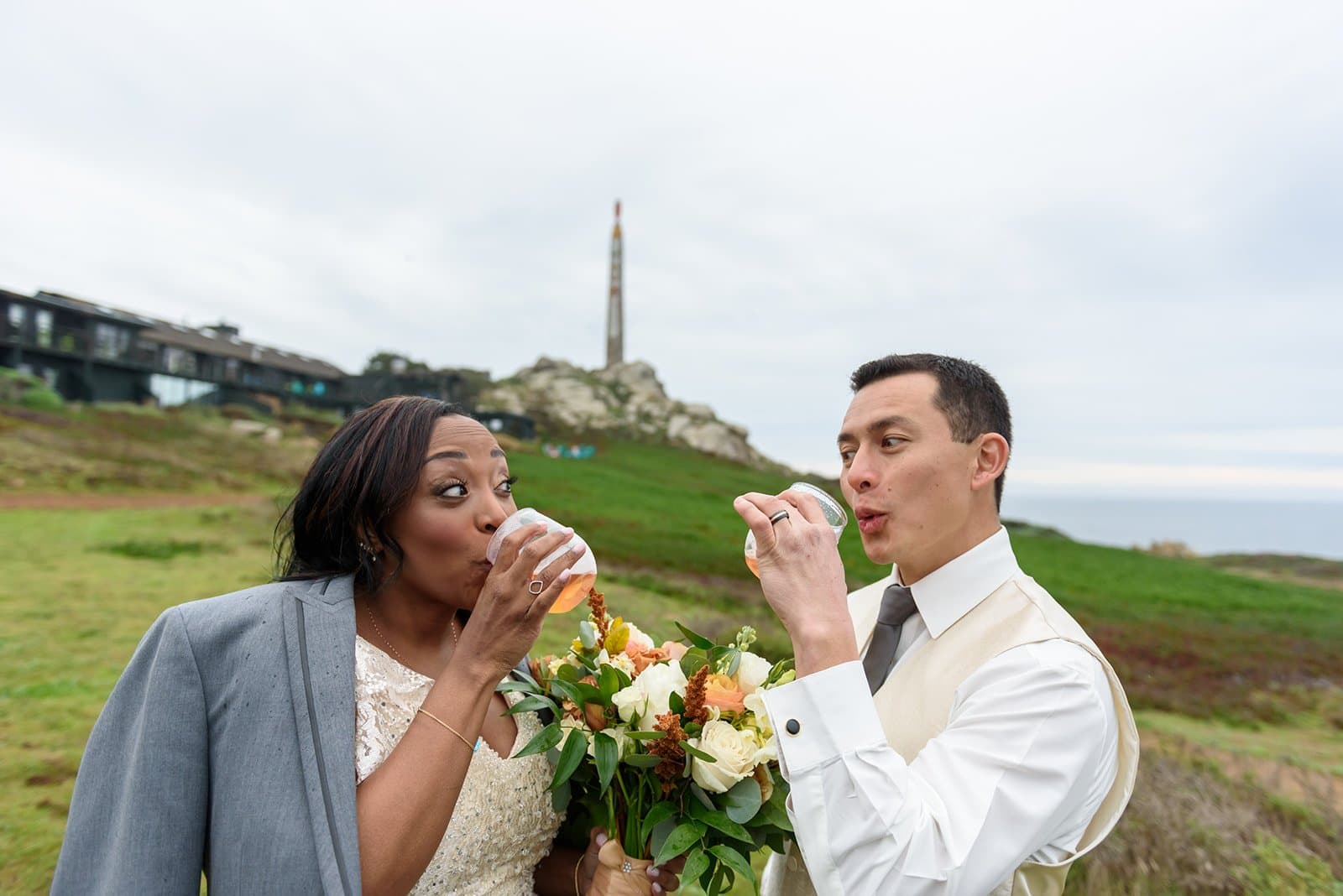 two-person elopement at timber cove (with a city hall stop), Tiffany & Daniel at Timber Cove Resort