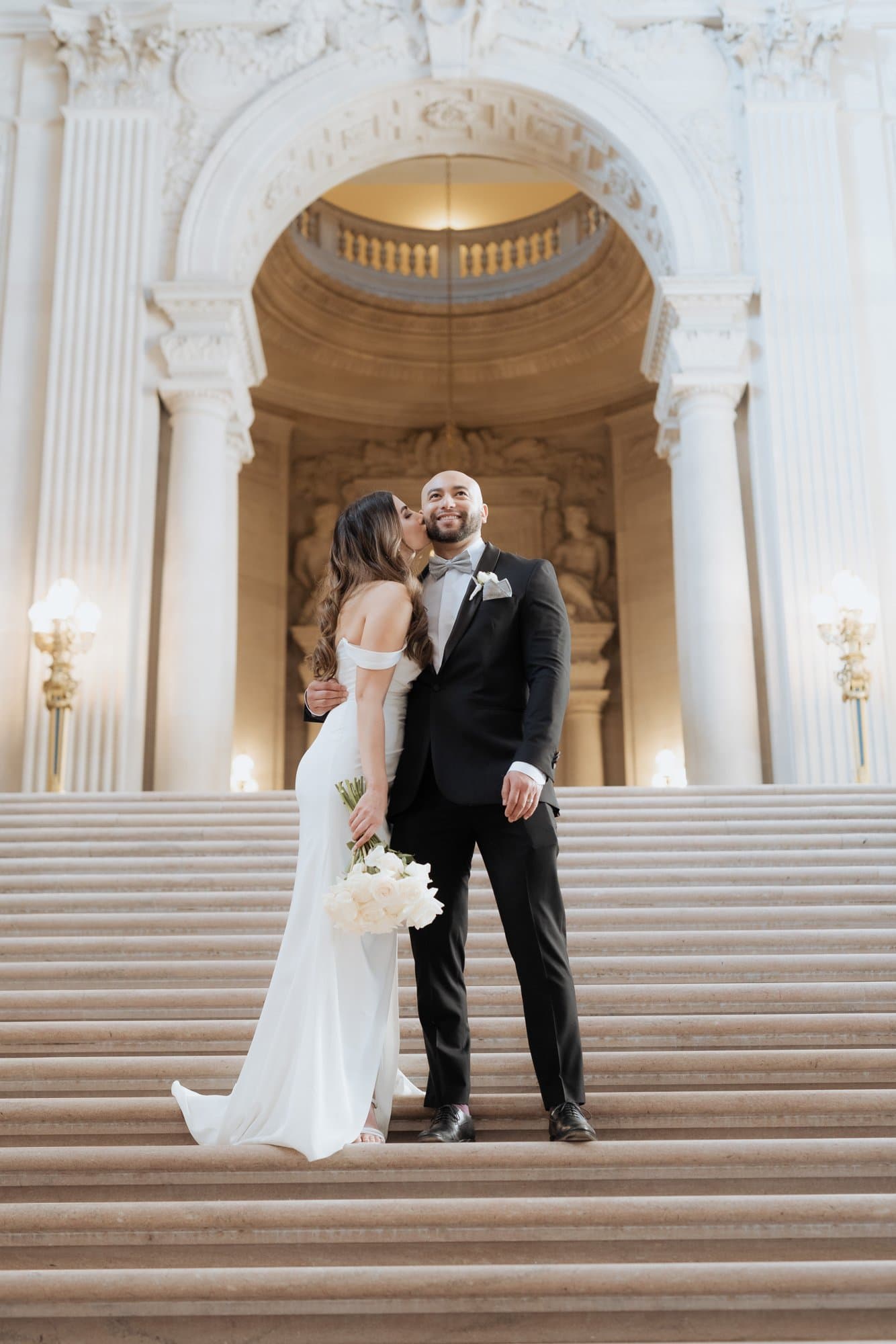 Yocelin & George at their San Francisco micro wedding