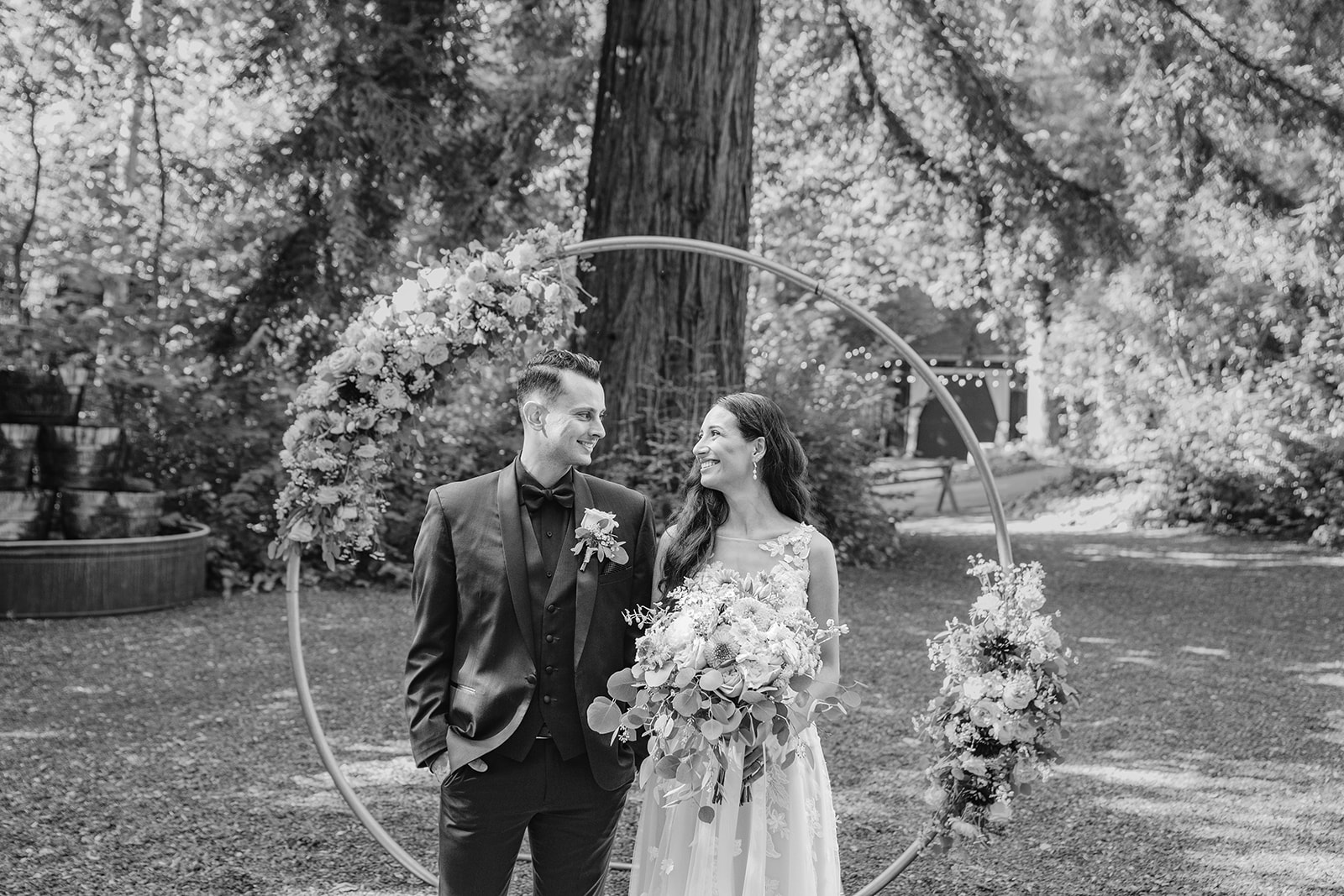 Santa Cruz wedding details