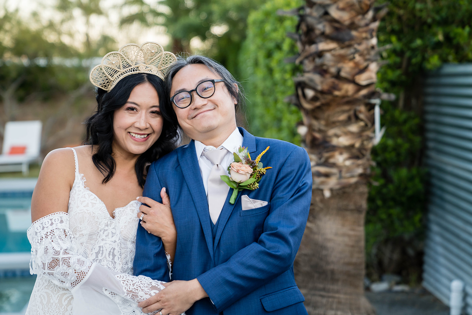 Palm Springs wedding details