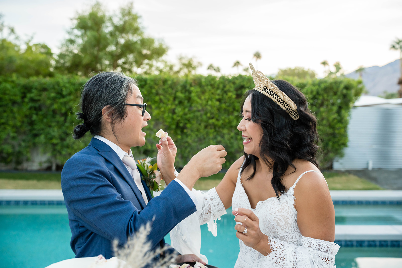 Palm Springs micro wedding